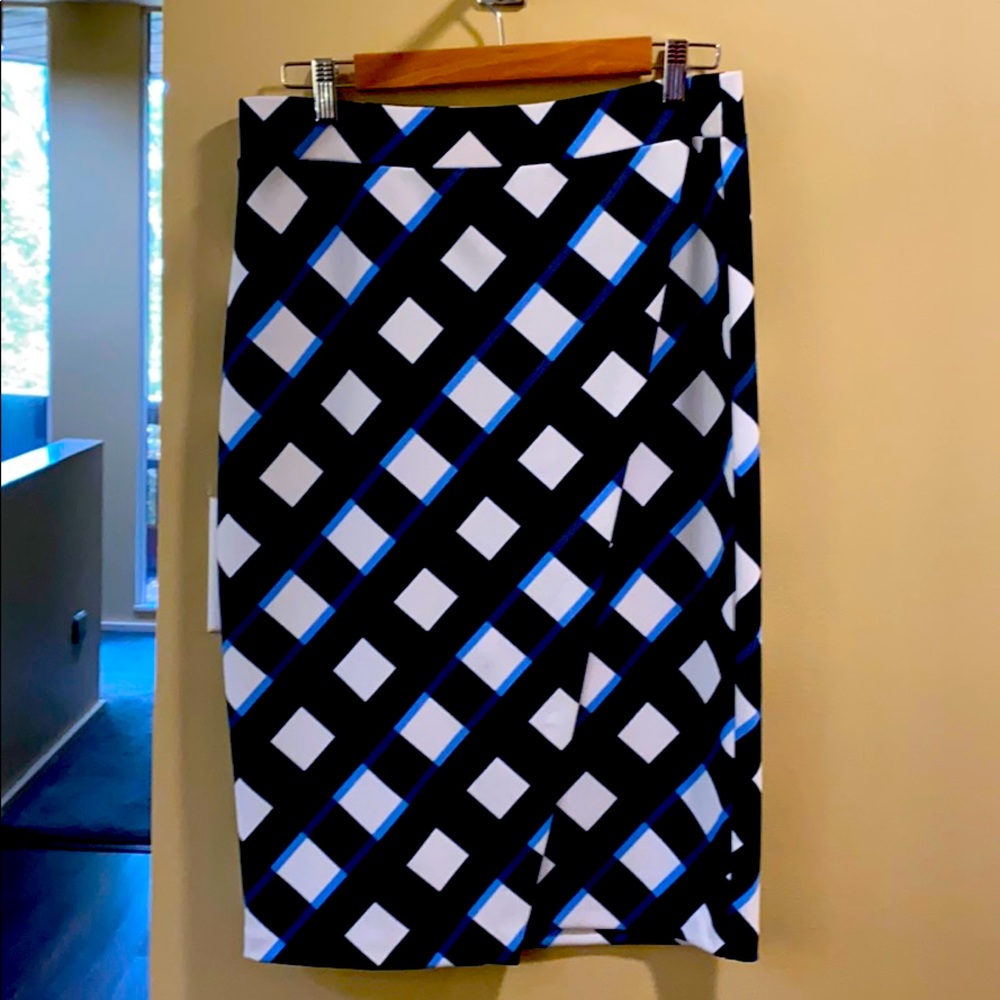 Ann Taylor bodycon wrap skirt